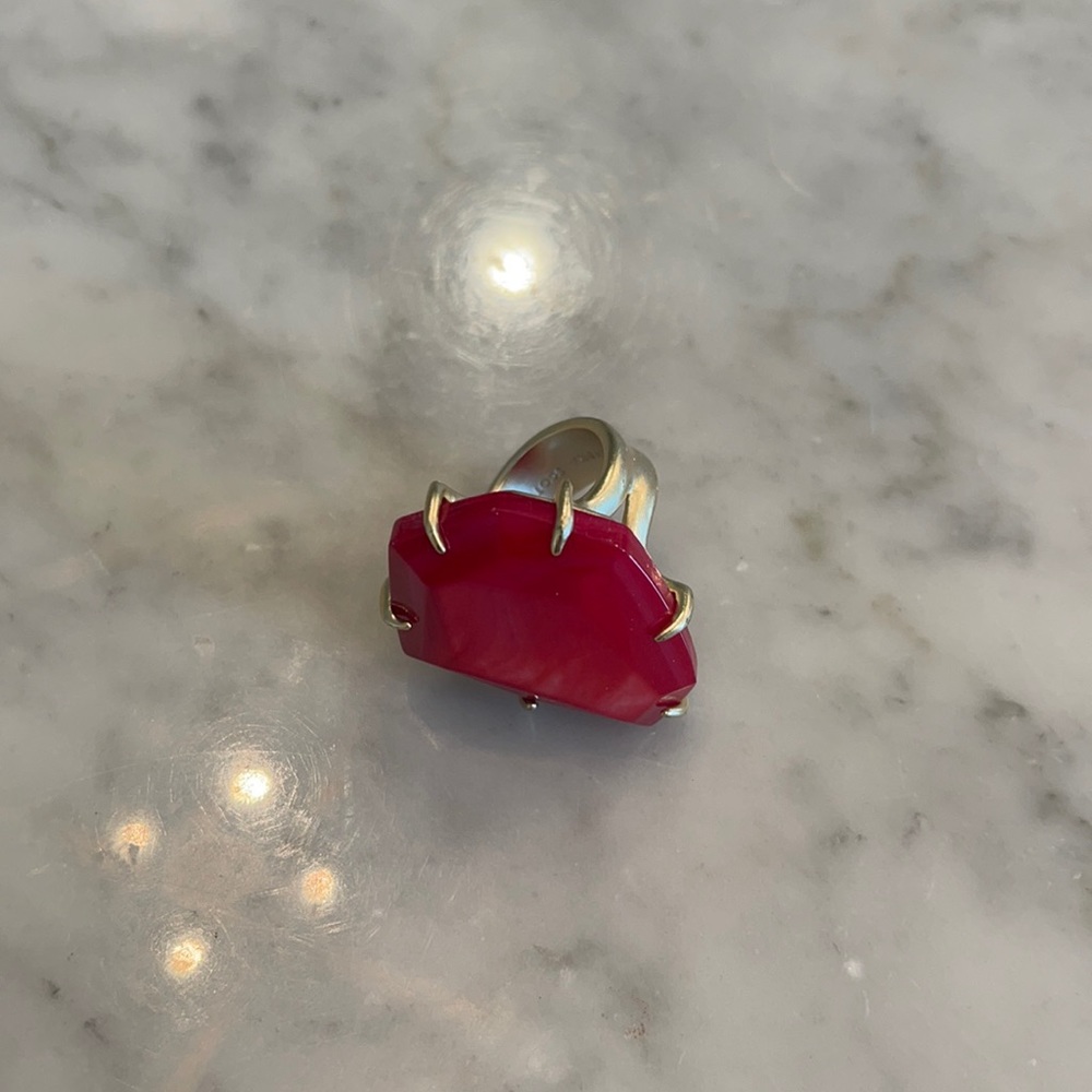 Red Kendra Scott ring!